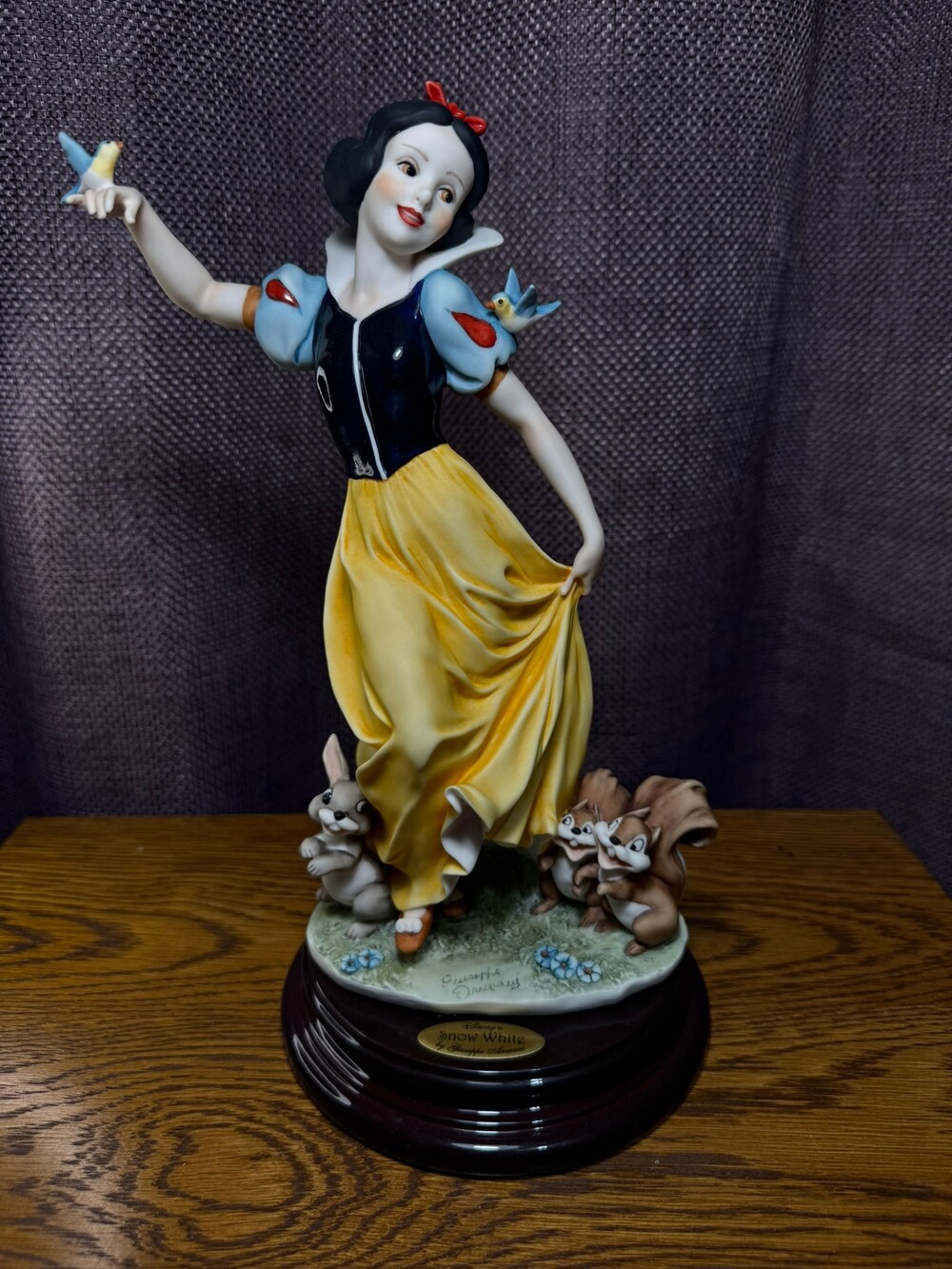 "Snow White" sculpture by Giuseppe Armani